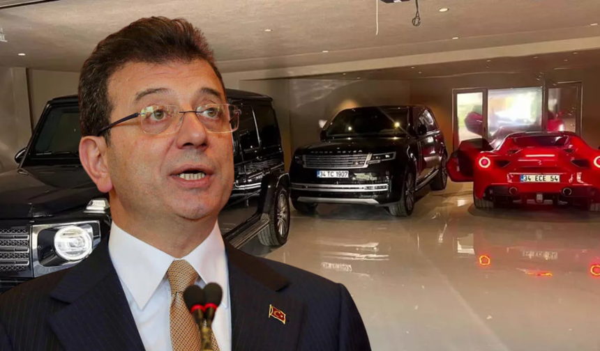Lüks araçlar İmamoğlu'na mı ait? İBB'den açıklama geldi