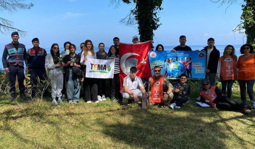 Jandarma ekipleri, orman yangınları konusunda bilgilendirdi