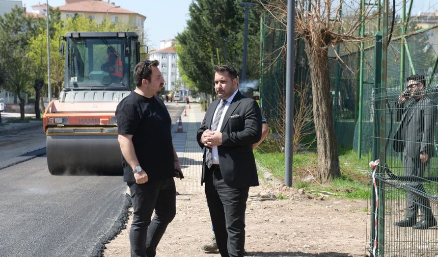 Kahramankazan'daki asfalt çalışmaları aralıksız devam ediyor