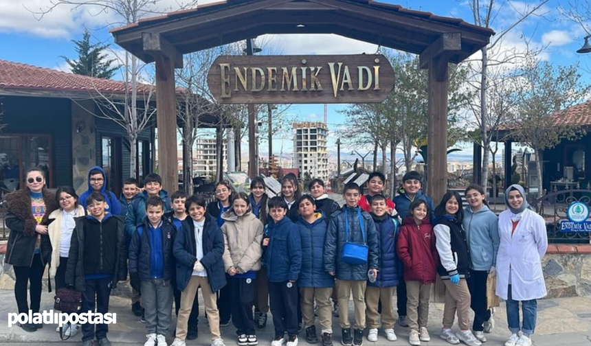 Keçiörenli öğrencilerden Pursaklar'ın doğal güzelliğine ziyaret