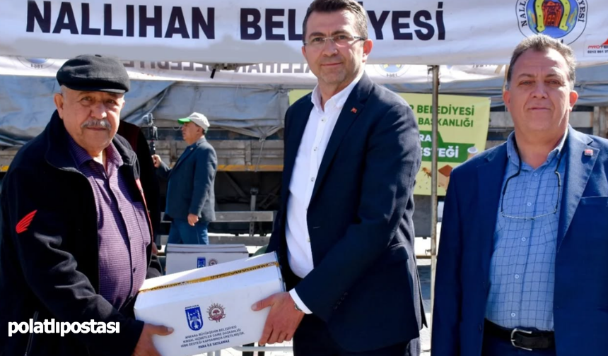 Nallıhan'da arı üreticilerine ABB'den fondan şeker desteği