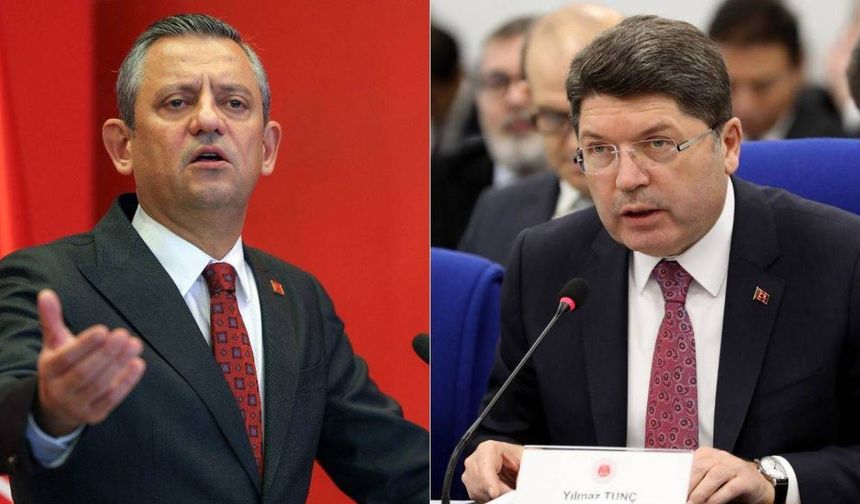 Özel’in “cunta başkanı” ifadesine bir tepki de Bakan Tunç’tan geldi!