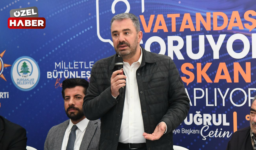 Pursaklar’da vatandaş sordu, başkan cevapladı