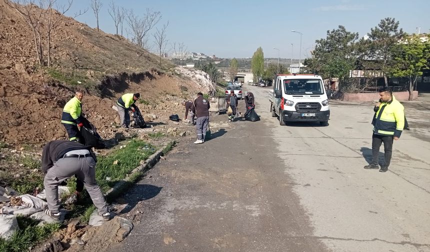 Şaşmaz Oto Sanayi Sitesi’nde temizlik seferberliği
