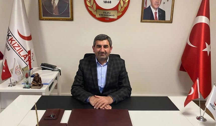 Polatlı Kızılay Şube Başkanı kurban bağışı kampanyası için çağrıda bulundu