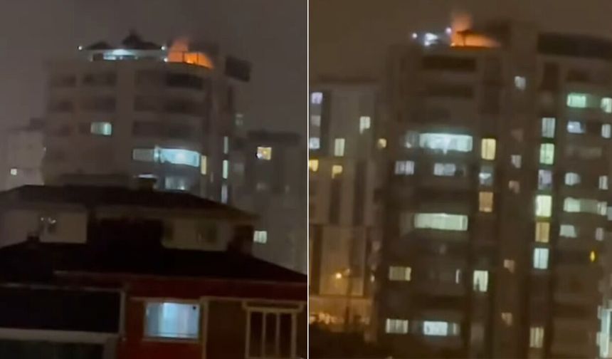 Ünlü şarkıcının aile evinde yangın çıktı!