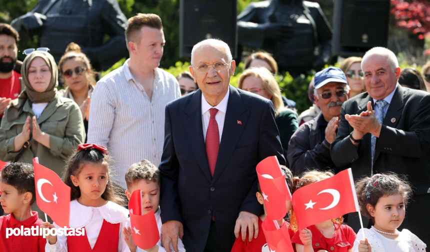 Yenimahalle'de 23 Nisan coşkusu! Başkan Yaşar: "Egemenlik padişahtan alınıp halka verildi"