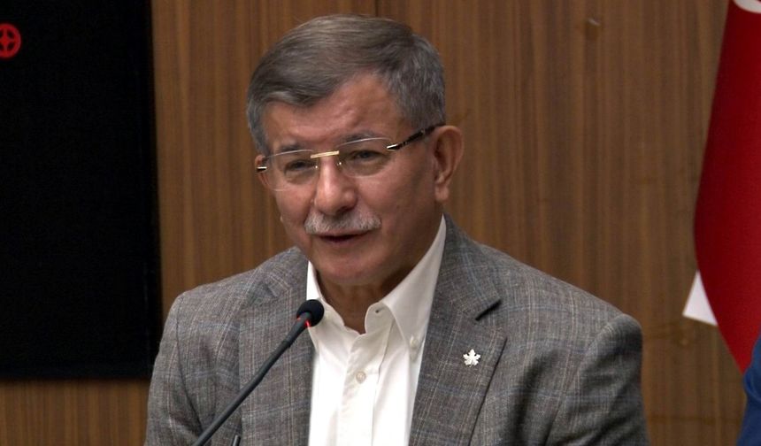Ahmet Davutoğlu, Recep Tayyip Erdoğan ile buluşmasını anlattı