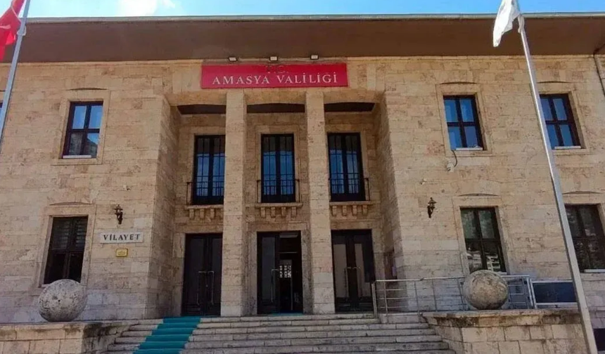 Amasya Valiliğinden deprem sonrası açıklama