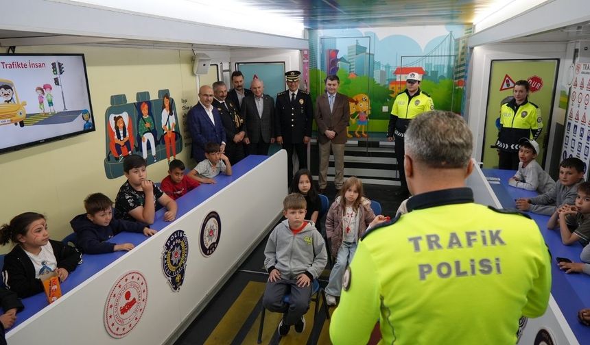 Ankara’da trafik eğitimi şenlik havasında geçti