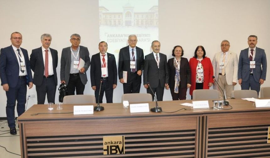 Ankara’nın edebiyat yolculuğu mercek altına alındı