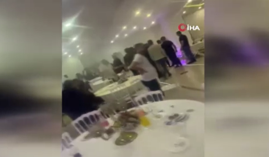Elmadağ’da, düğün eğlencesi yerini kavgaya bıraktı