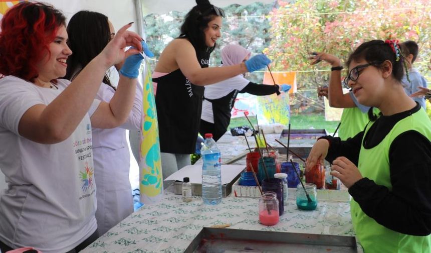 Sanat, spor ve empati Gölbaşı’nda buluştu: 4. Özel Eğitim Festivali başladı