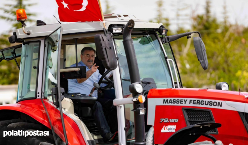 Gölbaşı'nda toprağa bereket, geleceğe umut ekildi