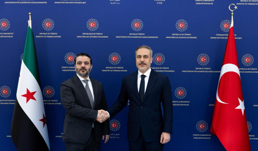 Dışişleri Bakanı Fidan, Suriyeli mevkidaşıyla görüştü