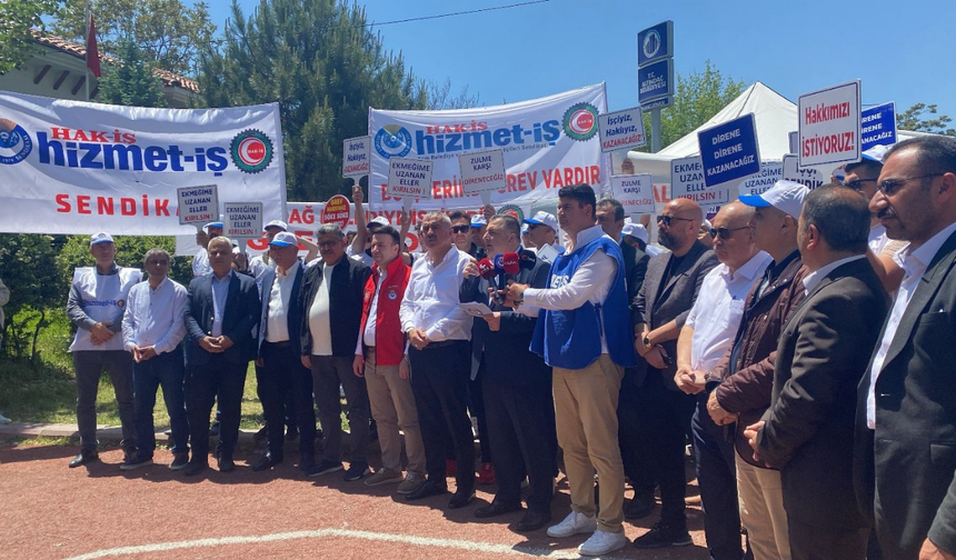 Hizmet İş'ten belediyeye çağrı: "Haklarımızı davul zurna ile alalım"