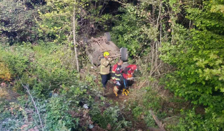Kazdağları’nda feci kaza: 1 ölü, 5 yaralı