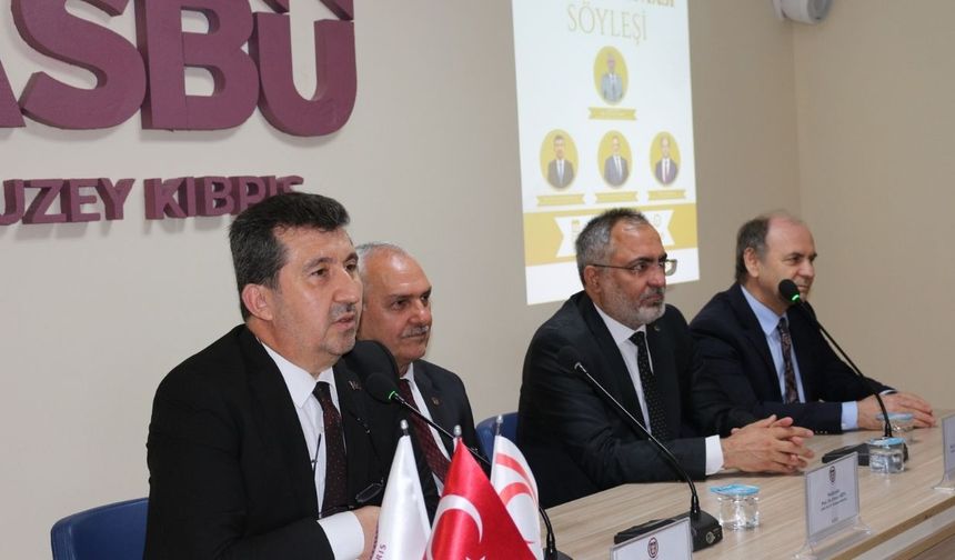 ‘Rektörlerle Akademi Dünyası’ söyleşisi düzenlendi