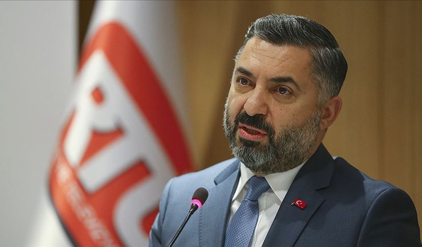 RTÜK Başkanı Şahin’den medya organlarına uyarı: “Barışı gölgede bırakan yayınlar büyük haksızlık”
