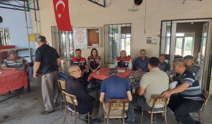 Tarım Müdürlüğü zararlılara karşı uyardı