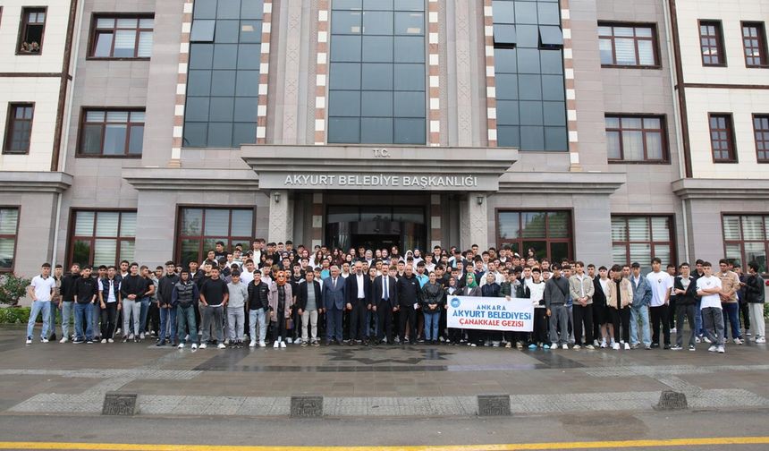 Akyurtlu 400 genç Çanakkale yolcusu