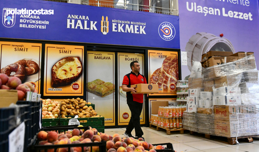 Ankara Halk Ekmek'ten yeni "Gel Al" uygulaması: Kargo ücreti kalktı, ekonomik alışveriş başladı!