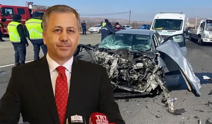 Bakan Yerlikaya, bayramın ilk günü yaşanan bilançoyu açıkladı!