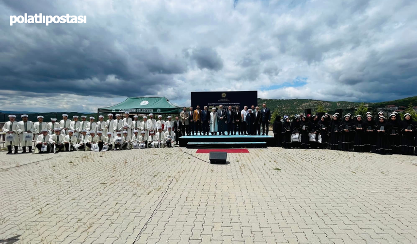 Çamlıdere'de hafızlık coşkusu: 52 evlat Şeyh Ali Semerkandi Kur'an kursu'ndan icazet aldı!