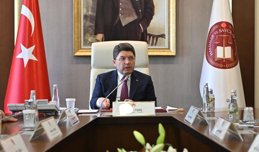 Bakan Tunç, HSK Genel Kurul toplantısında açıklamalarda bulundu