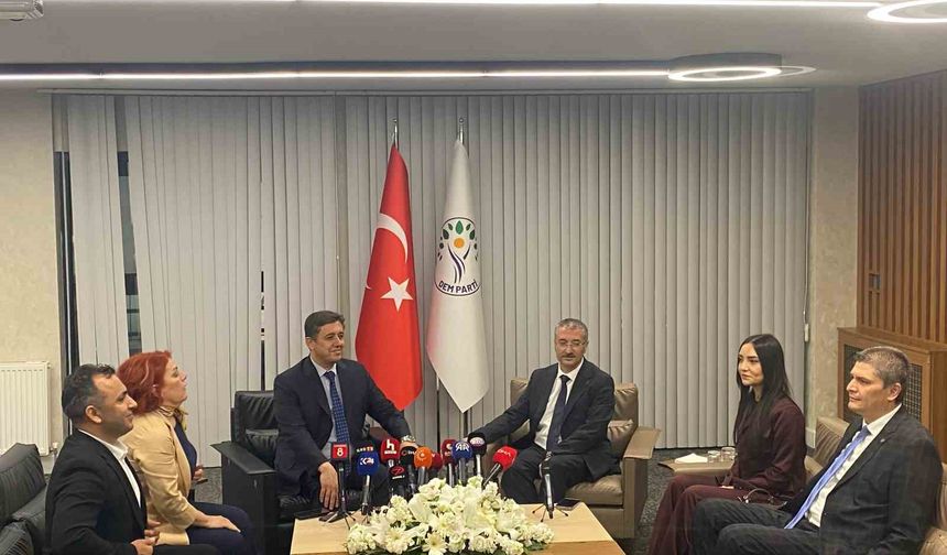Kurban Bayramı'nda DEM Parti’ye 6 siyasi partiden bayram ziyareti