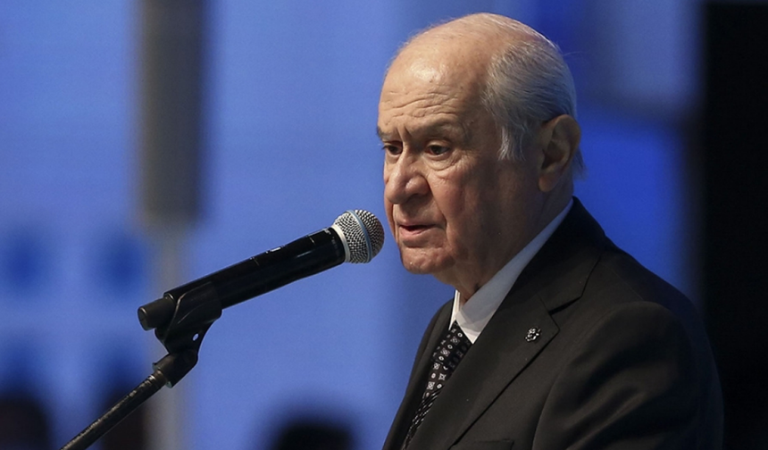 MHP lideri Devlet Bahçeli'den siyasi partilere çağrı!