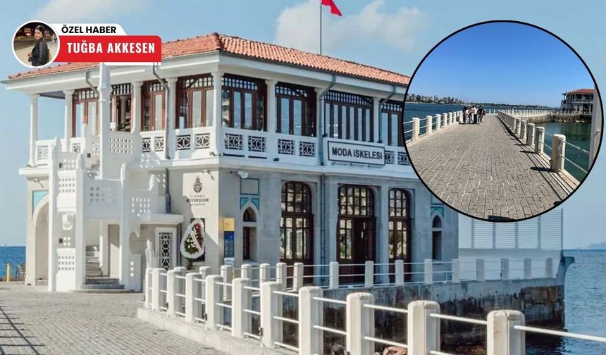 Denizin ortasında kültür adası: Moda İskelesi