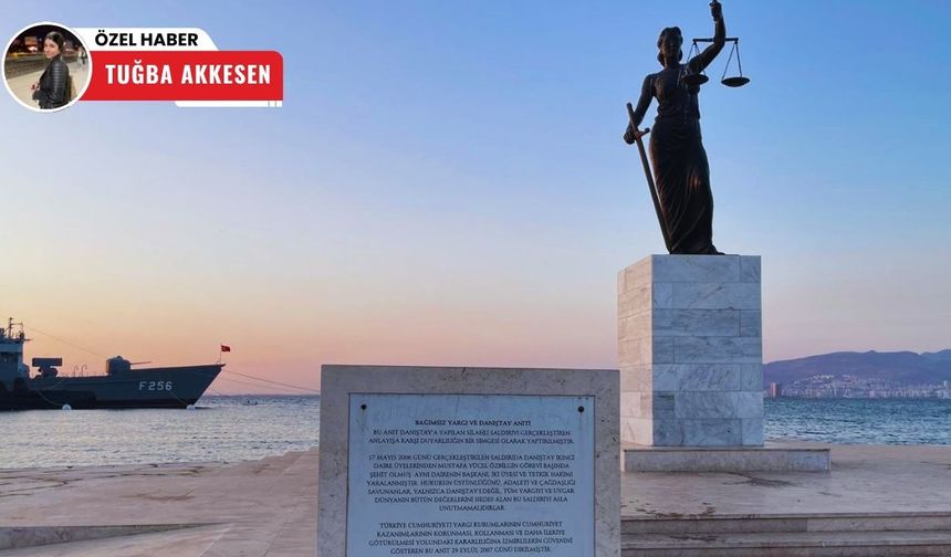 Bağımsız yargının sembolü İzmir’de hayat buluyor