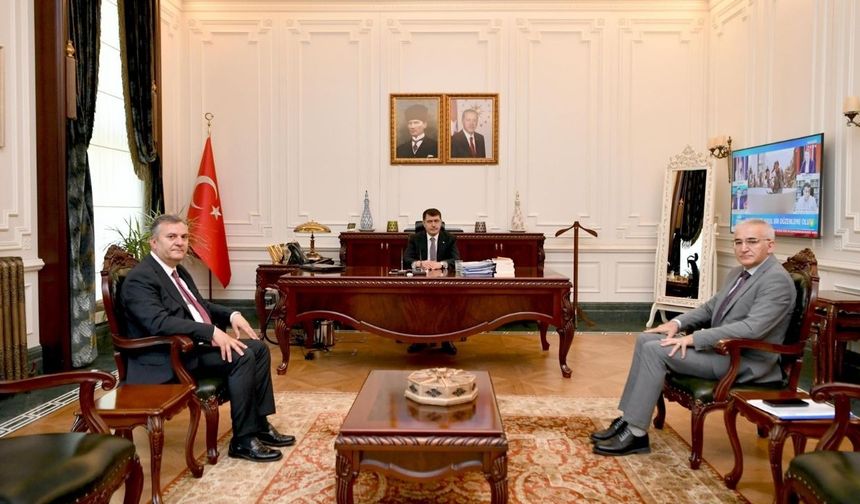 Başkan Demirbaş’tan Vali Şahin’e ziyaret
