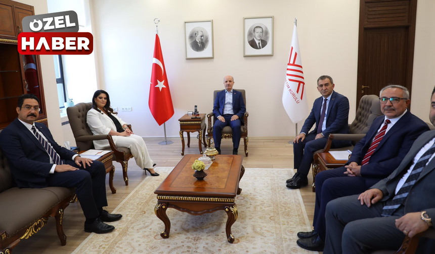 Bala heyetinden YÖK Başkanı’na ziyaret