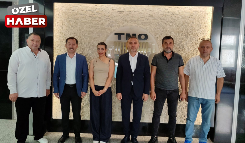 Balalılar Derneği’nden TMO’ya ziyaret