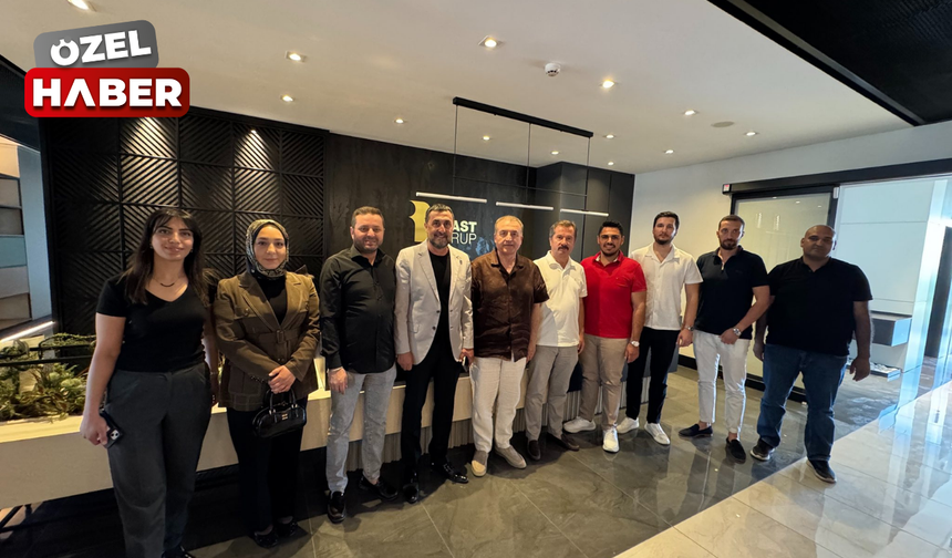 Balalılar Derneği'nden Faruk Koca'ya ziyaret