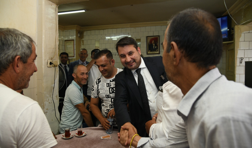 Başkan Çırpanoğlu, saha ziyaretleriyle vatandaşın nabzını tutuyor