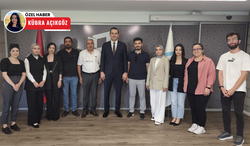 Polatlı Postası’ndan, BİK Ankara Bölge Müdürü Güngör’e hayırlı olsun ziyareti
