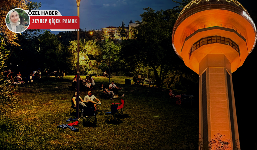 Botanik Parkı, yaz akşamlarının serin sığınağı oldu