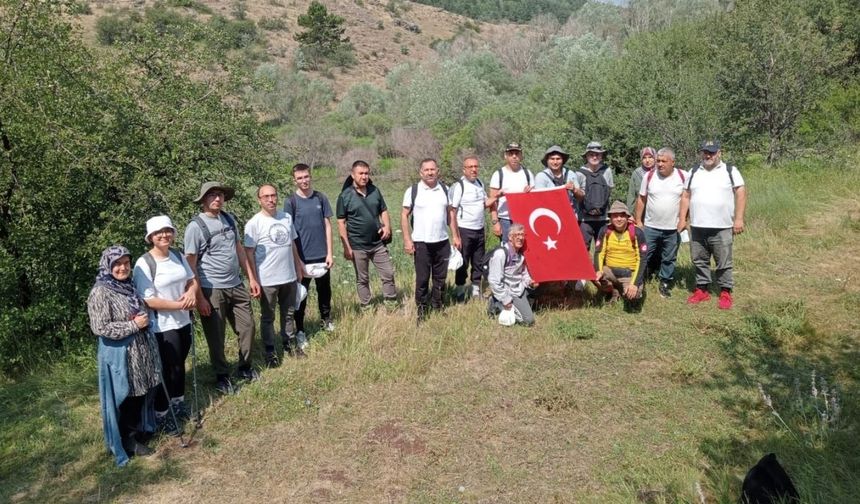 Çubuk’ta doğayla iç içe 10 kilometrelik yürüyüş gerçekleştirildi