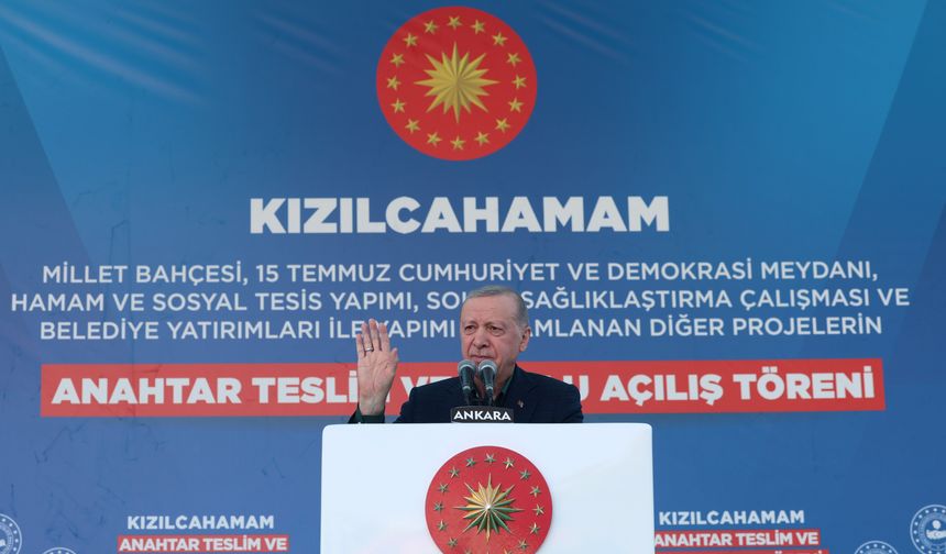 Cumhurbaşkanı Erdoğan: “Ankara’yı hak ettiği ihtişama kavuşturuyoruz”