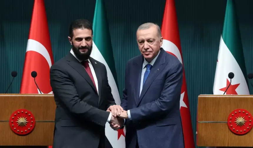 Cumhurbaşkanı Erdoğan Suriye Cumhurbaşkanı Şara ile görüştü