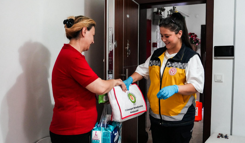Etimesgut Belediyesinden evde sağlık ve bakım hizmeti