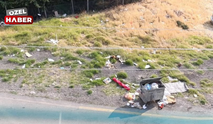 Etimesgut’ta çöp sorunu