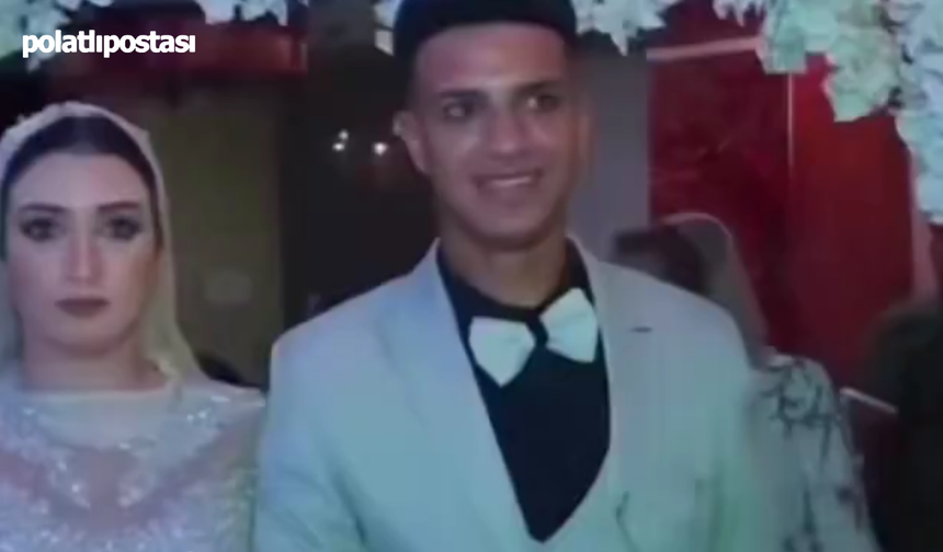 Gelin ve damat ile birlikte çıkmak istedi