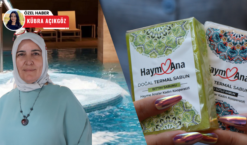 Haymana’nın şifalı suyu sabuna dönüştü!