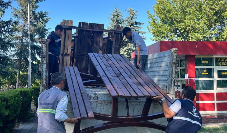 Kahramankazan'da çevre düzenleme çalışmaları devam ediyor