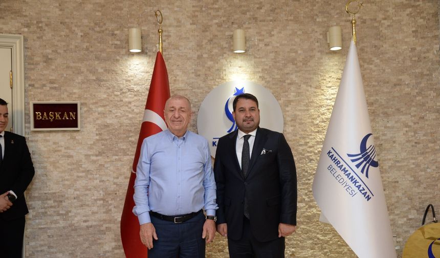 Kahramankazan Belediye Başkanı Çırpanoğlu, Ümit Özdağ’ı ağırladı