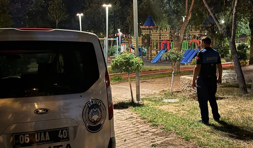 Kalecik'te zabıtalar artık gece de görev başında!